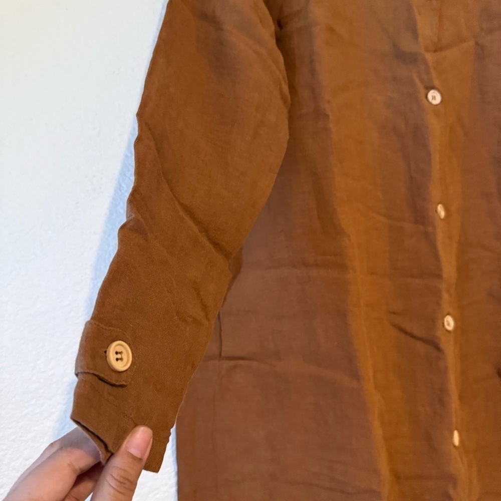 THE SIMPLE FOLK Women's Linen Jua Jacket - Picture 4 of 12